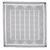 Tangled-up Tea Towel Black