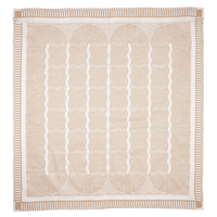 Tangled-up Tea Towel Gold