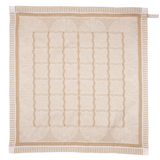 Tangled-up Tea Towel Gold