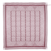 Tangled-up Tea Towel Red